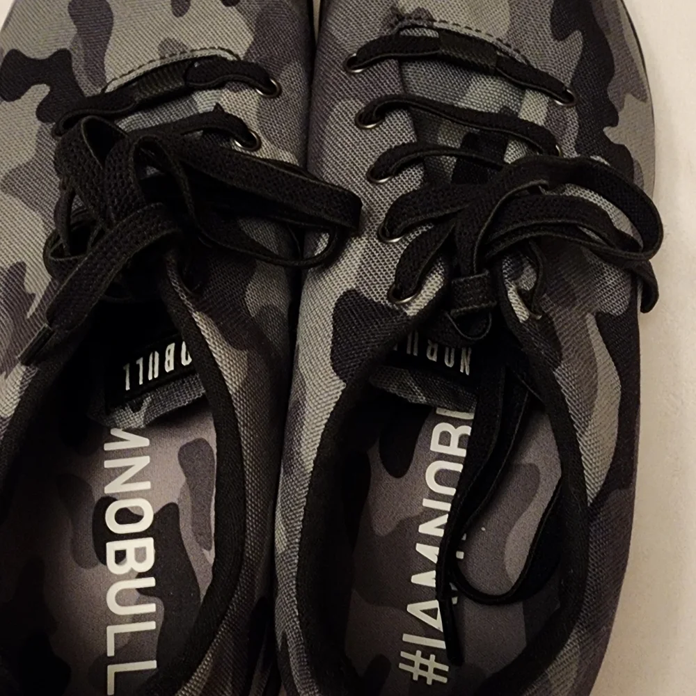 NOBULL Men’s Gray Camo Athletic Shoe